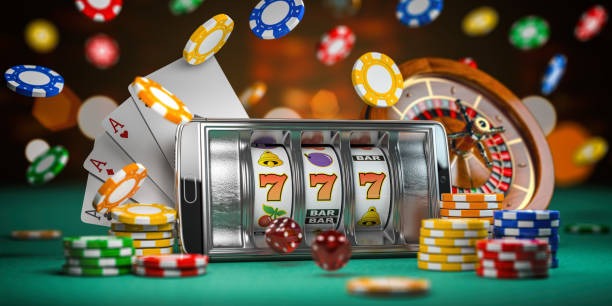 Slot game interface and live dealer studio
